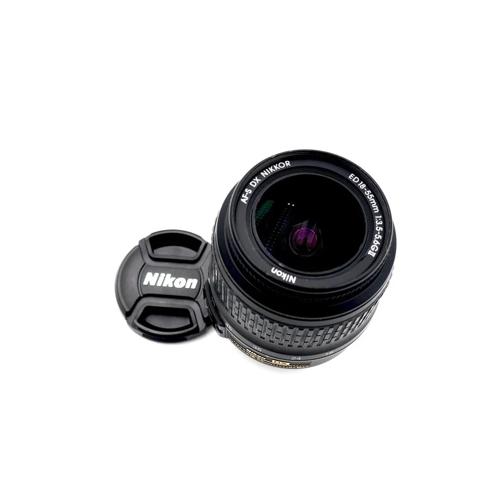Nikon Dx AF-S Nikkor 18-55mm f/3.5-5.6G II Ed Camera Lens D5100 D5200 D5300 Zoom
